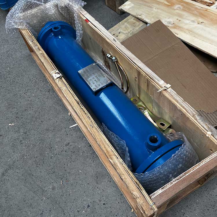 華豫供應(yīng)列管式換熱器GLC1-0.8/0.6 碳鋼材質(zhì)