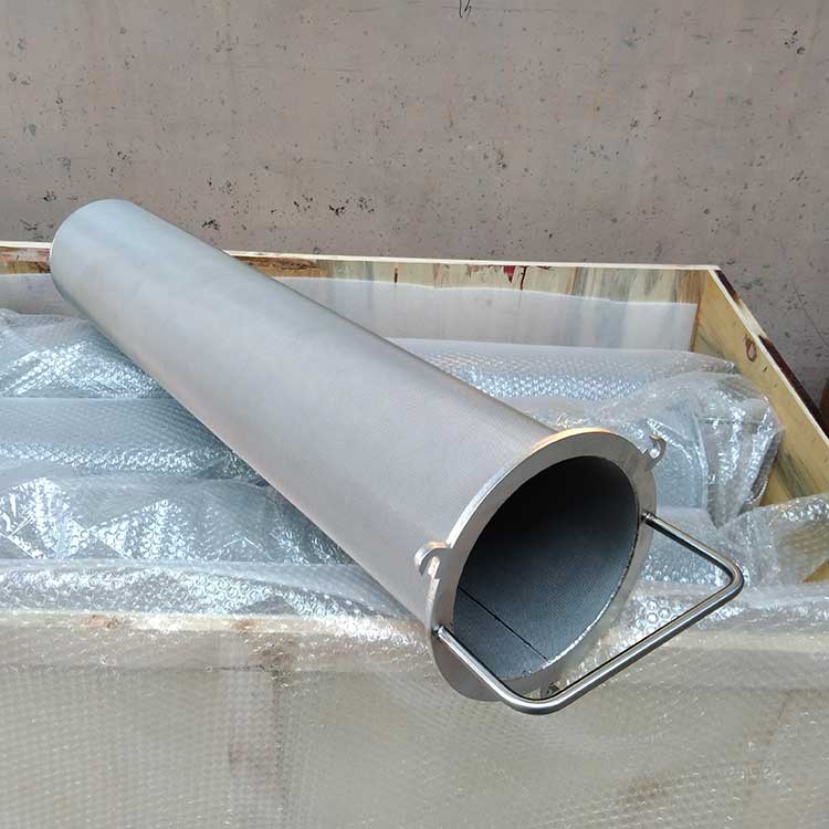 華豫供應液體除雜質(zhì)不銹鋼燒結(jié)網(wǎng)濾芯GLQ40A-150-2