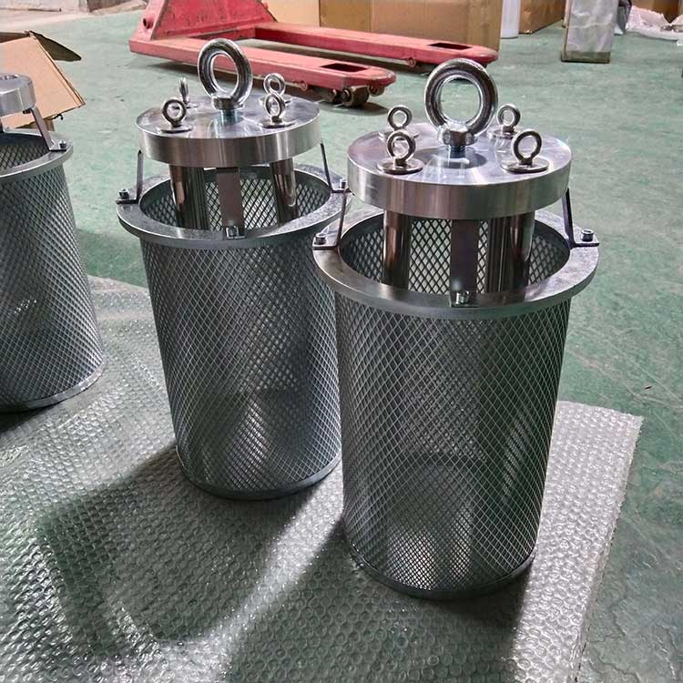 華豫生產(chǎn)供應(yīng)磁性過濾器用帶磁棒濾芯不銹鋼網(wǎng)