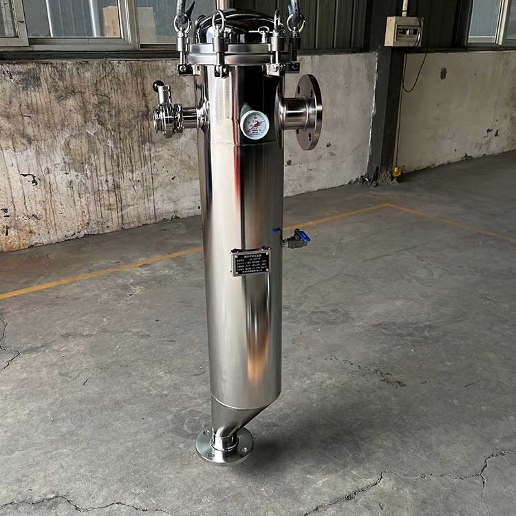 華豫生產(chǎn)供應(yīng)橫向單袋過濾器HY-LD65-16